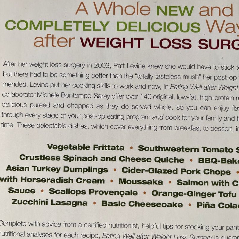 Eating Well after Weight Loss Surgery