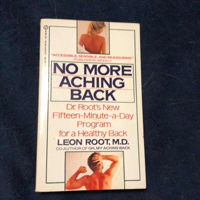 No More Aching Back