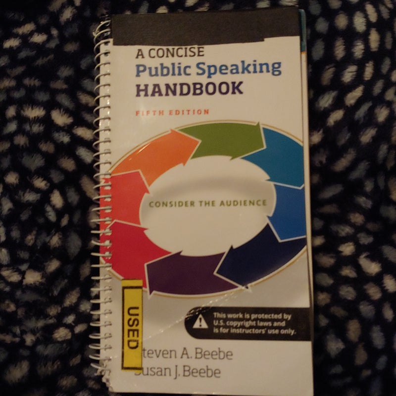 A Concise Public Speaking Handbook