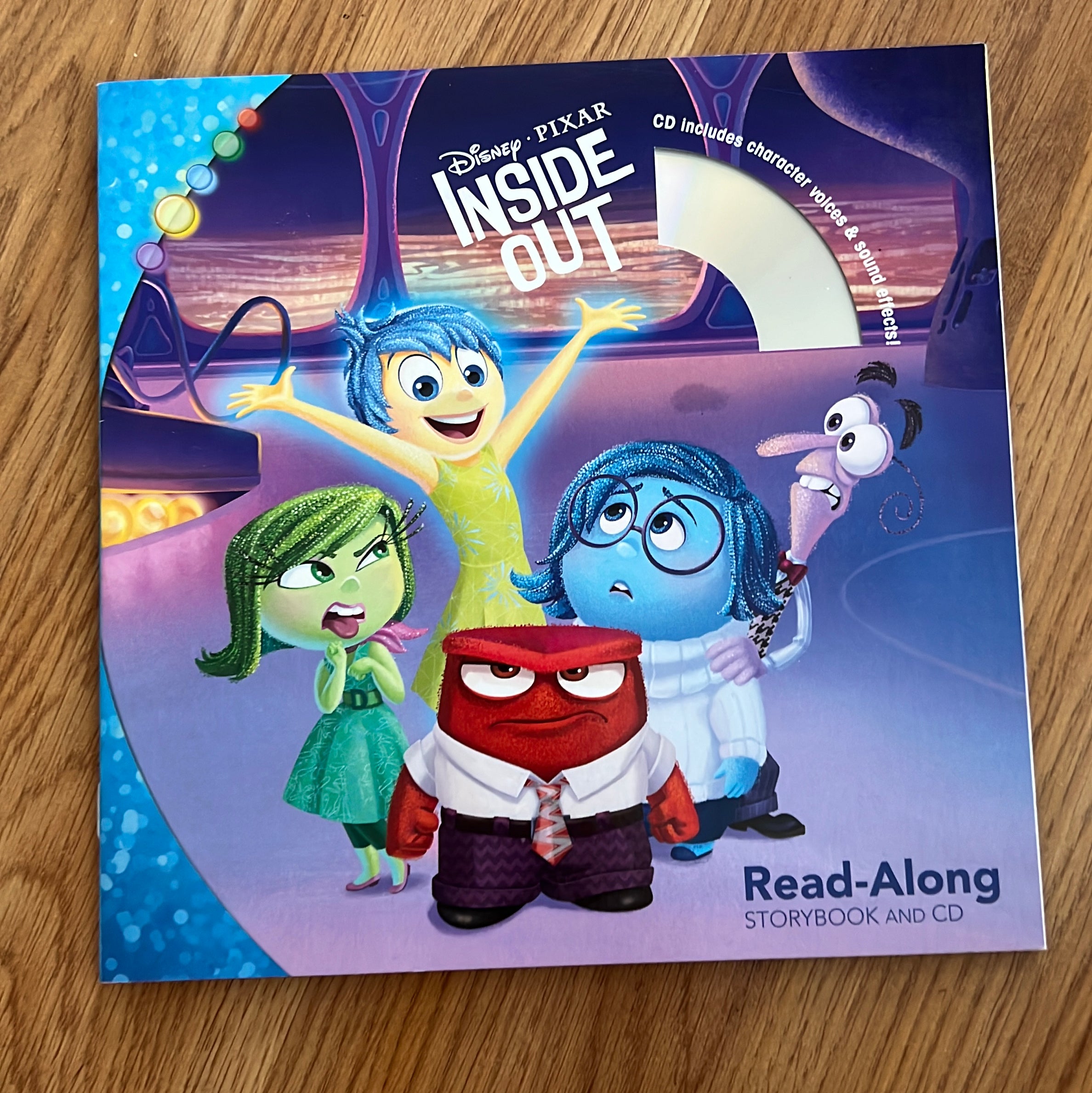 Inside Out Read-Along Storybook and CD