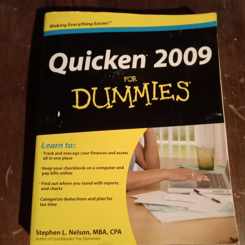 Quicken 2009 for Dummies