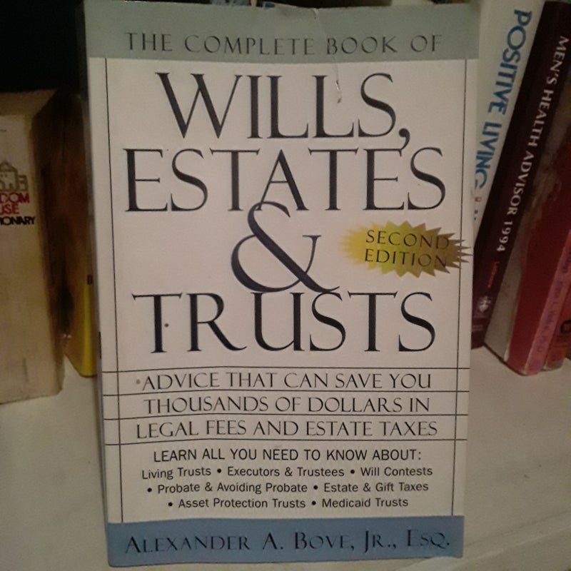 Wills, Estates, and Trusts