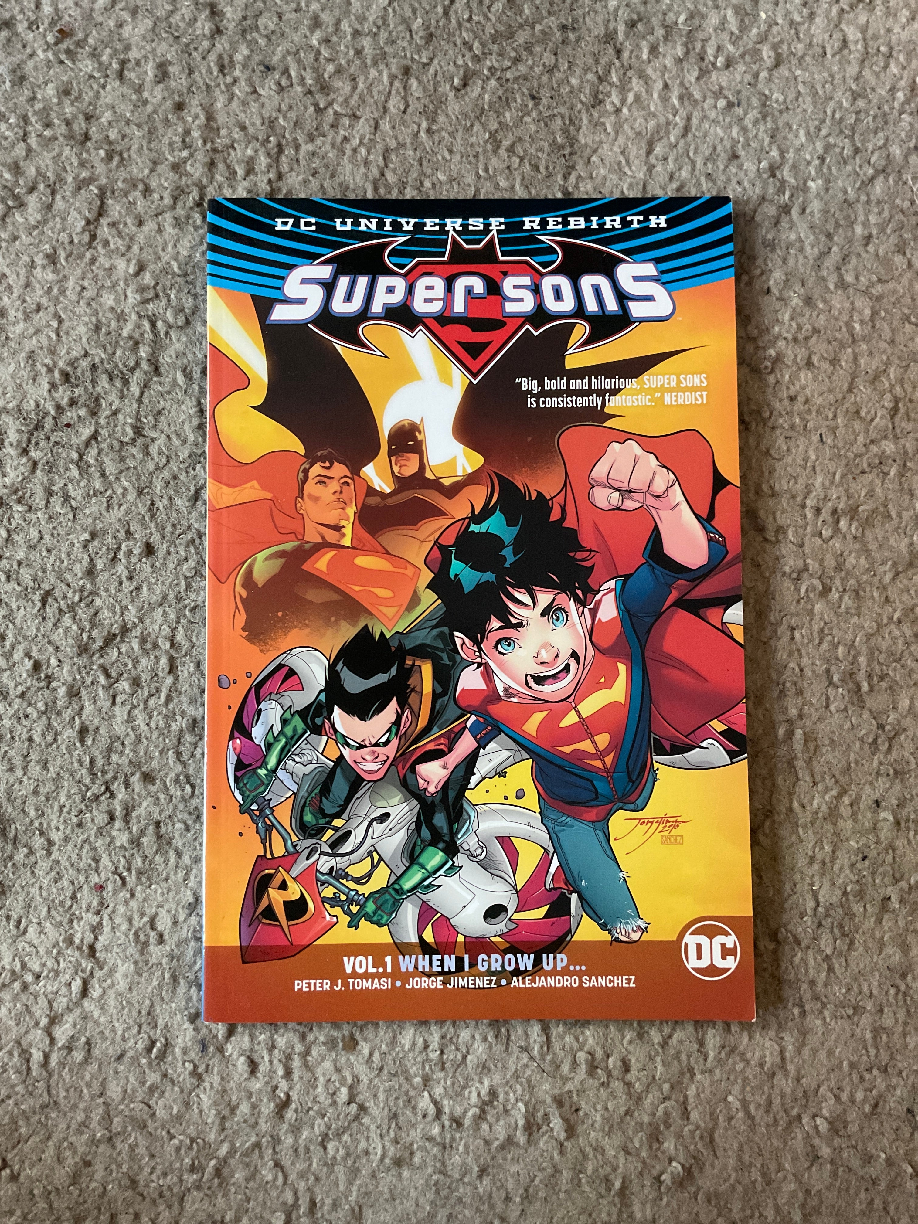 Super Sons Vol. 1: When I Grow Up (Rebirth)