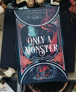 Only A Monster / OWLCRATE EXCLUSIVE SIGNED FIRST EDITION 