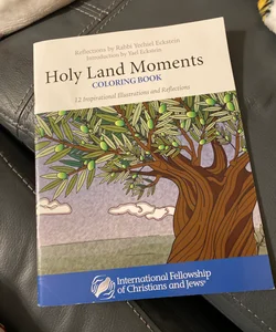 Holy Land Moments Coloring Book