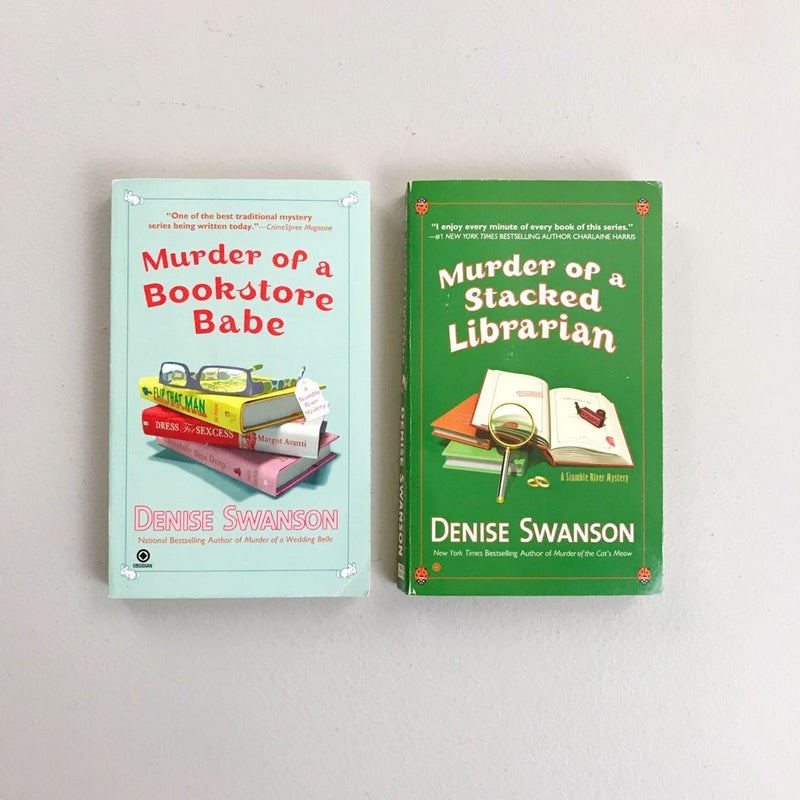 Murder of a Bookstore Babe / Murder of a Stacked Librarian