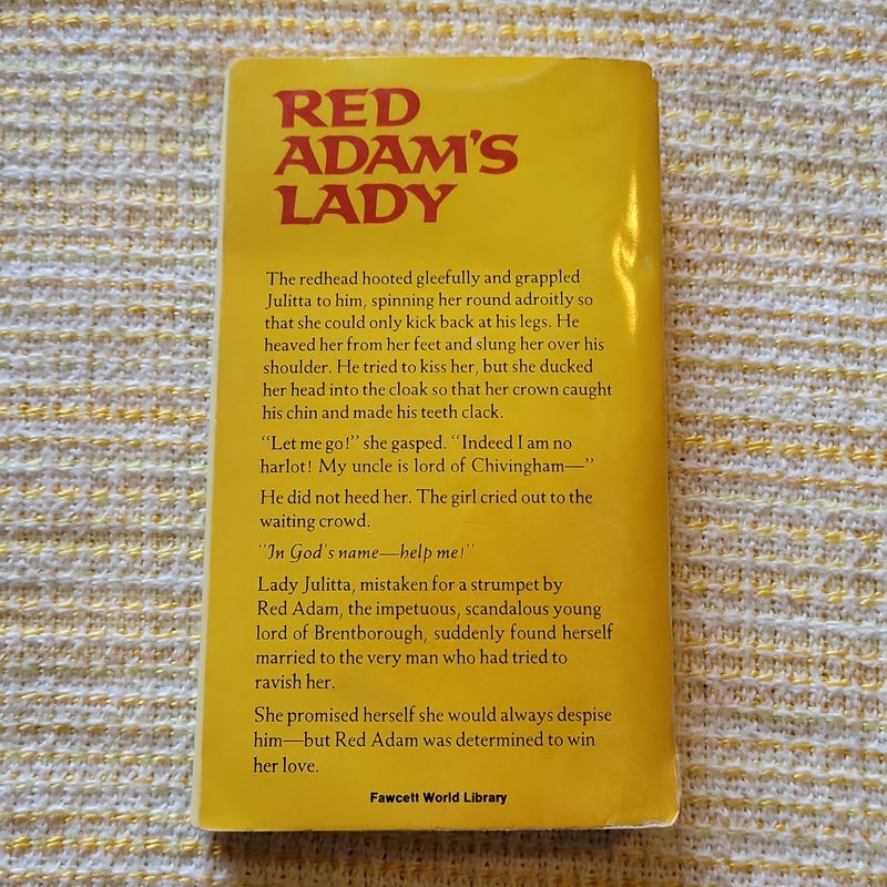 Red Adam's Lady - 1973