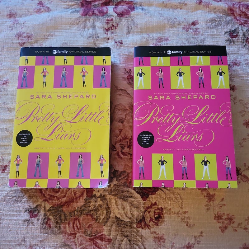 Pretty Little Liars - first 4 books in 2 volumes