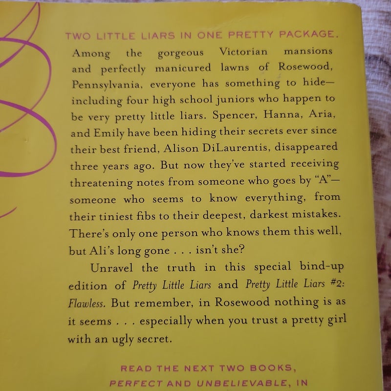 Pretty Little Liars - first 4 books in 2 volumes