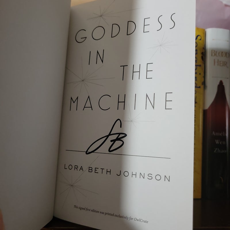 Goddess in the Machine - Owlcrate 