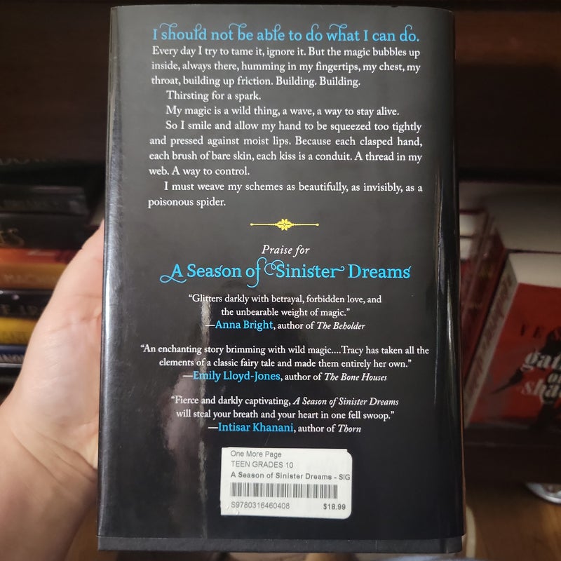 A Season of Sinister Dreams *signed*