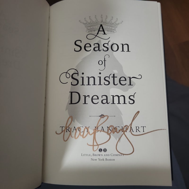 A Season of Sinister Dreams *signed*