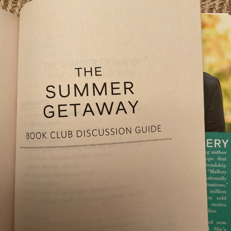 The Summer Getaway (book club book)