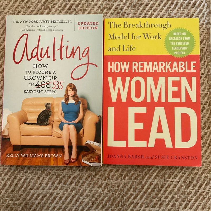 Adulting & How Remarkable Women Lead (Bundle)