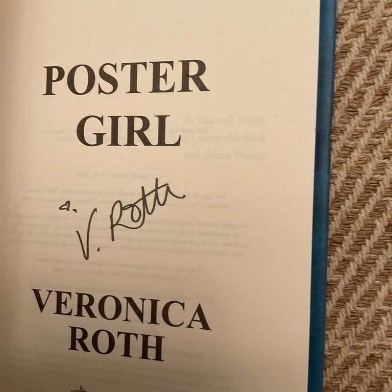 POSTER GIRL signed  (FAIRYLOOT)