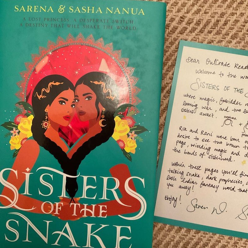 SISTERS OF THE SNAKE signed OWLCRATE EDITION NEW
