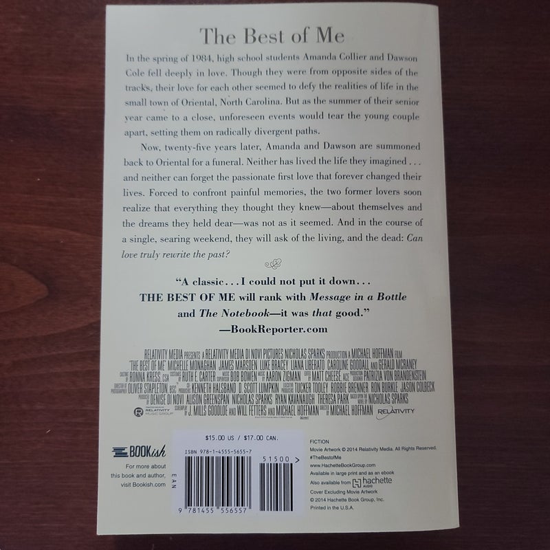 The Best of Me (Movie Tie-In)