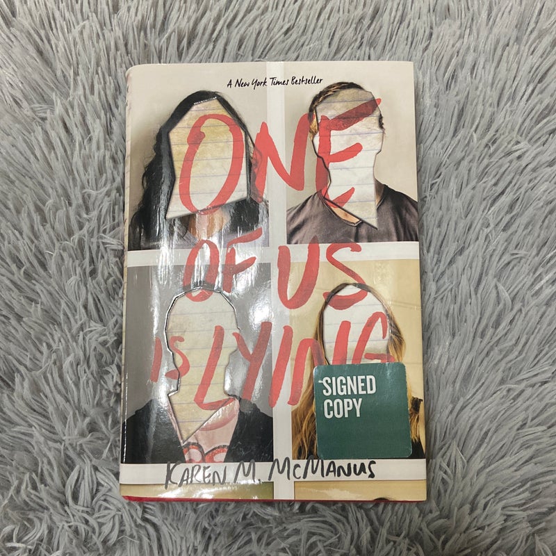 One of Us is Lying SIGNED COPY