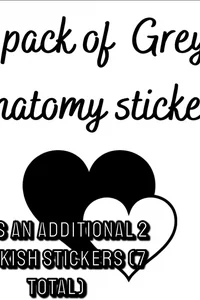 Grey’s Anatomy Stickers 