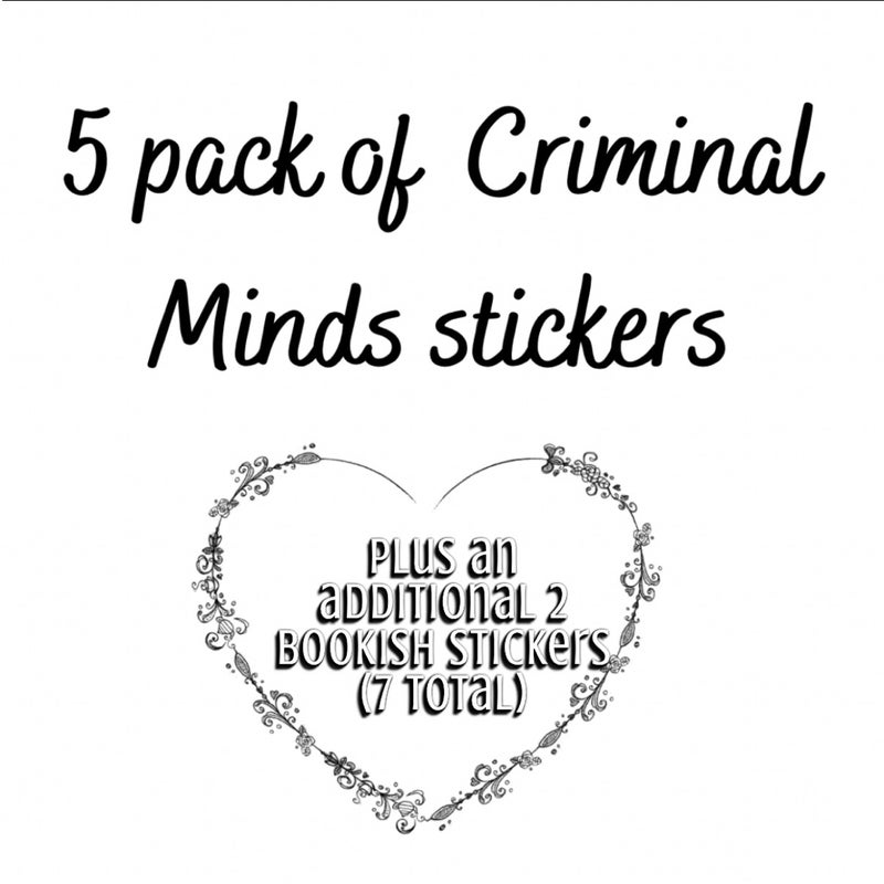 Criminal Minds Stickers 