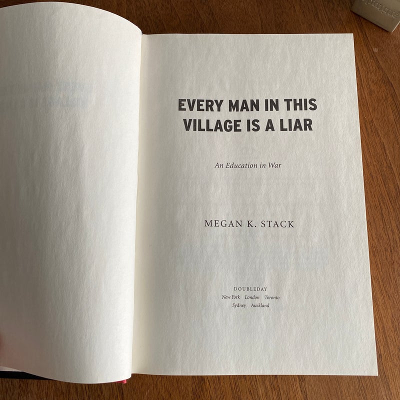 Every Man in This Village Is a Liar