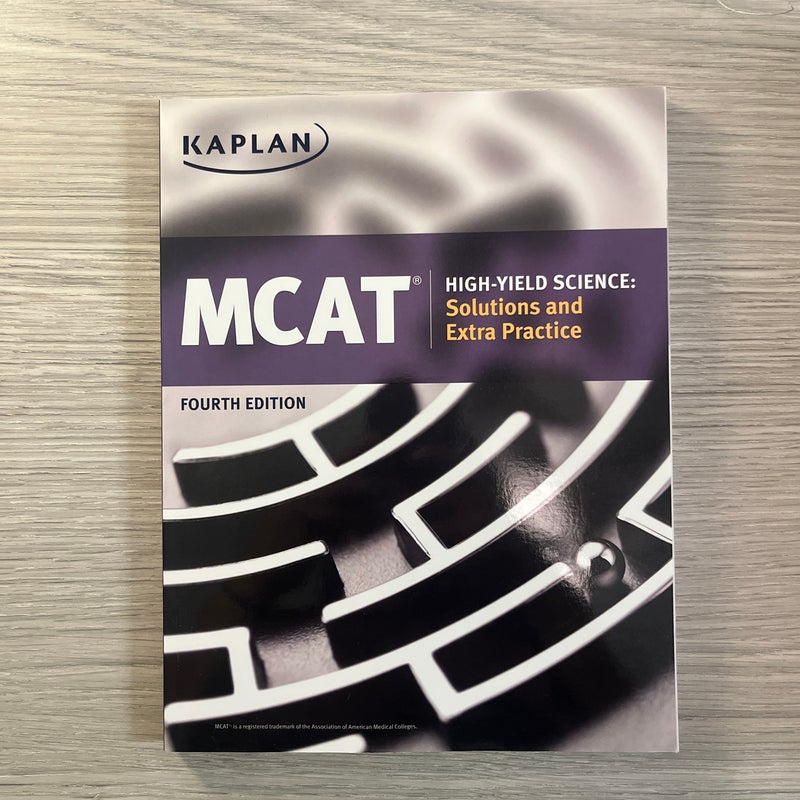 MCAT High-Yield Science: Solutions and Extra Practice
