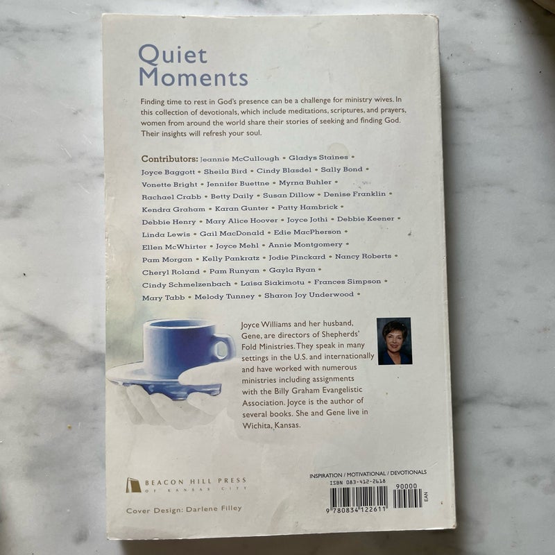 Quiet Moments for Ministry Wives