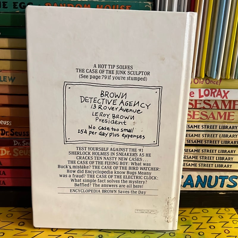 Encyclopedia Brown vintage 1970s