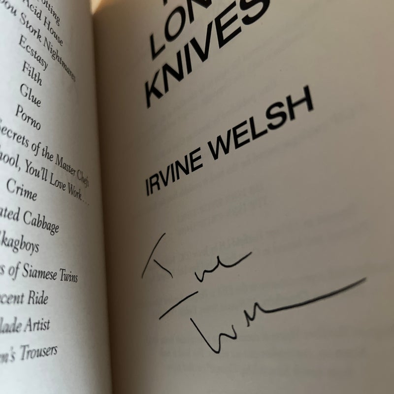 The Long Knives - signed waterstones