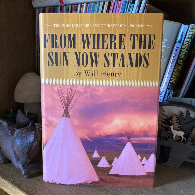 From where the sun now stands 