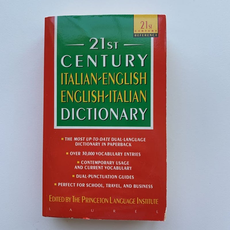 Italian / English Dictionary 
