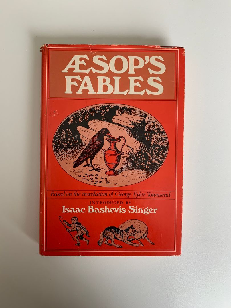 Aesop’s Fables - Vintage Hardcover By George Flyer Townsend ...