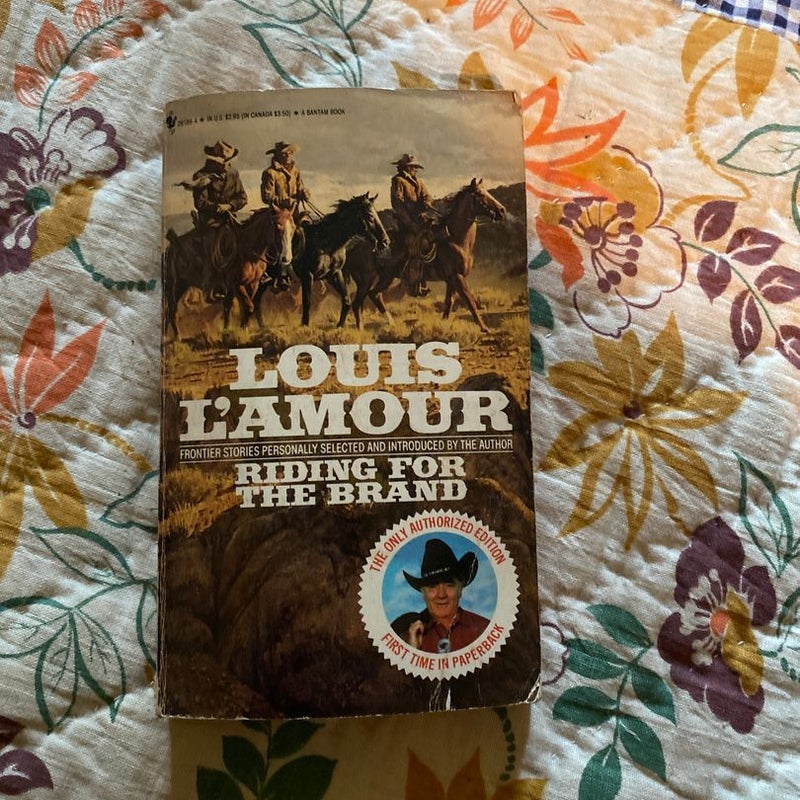 Riding for the Brand book by Louis L'Amour