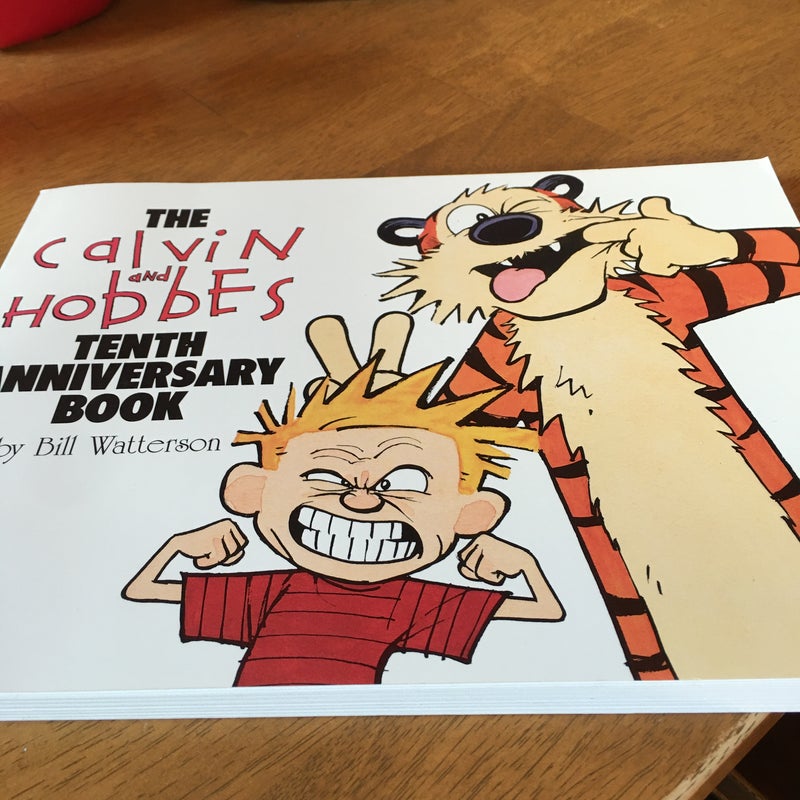 The Calvin and Hobbes Tenth Anniversary Book by Bill Watterson ...