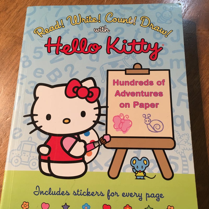 Read! Write ! Count! Draw! with Hello Kitty
