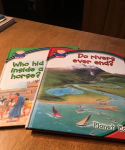 Ask me books - Who hid inside a horse? and Do rivers ever end?