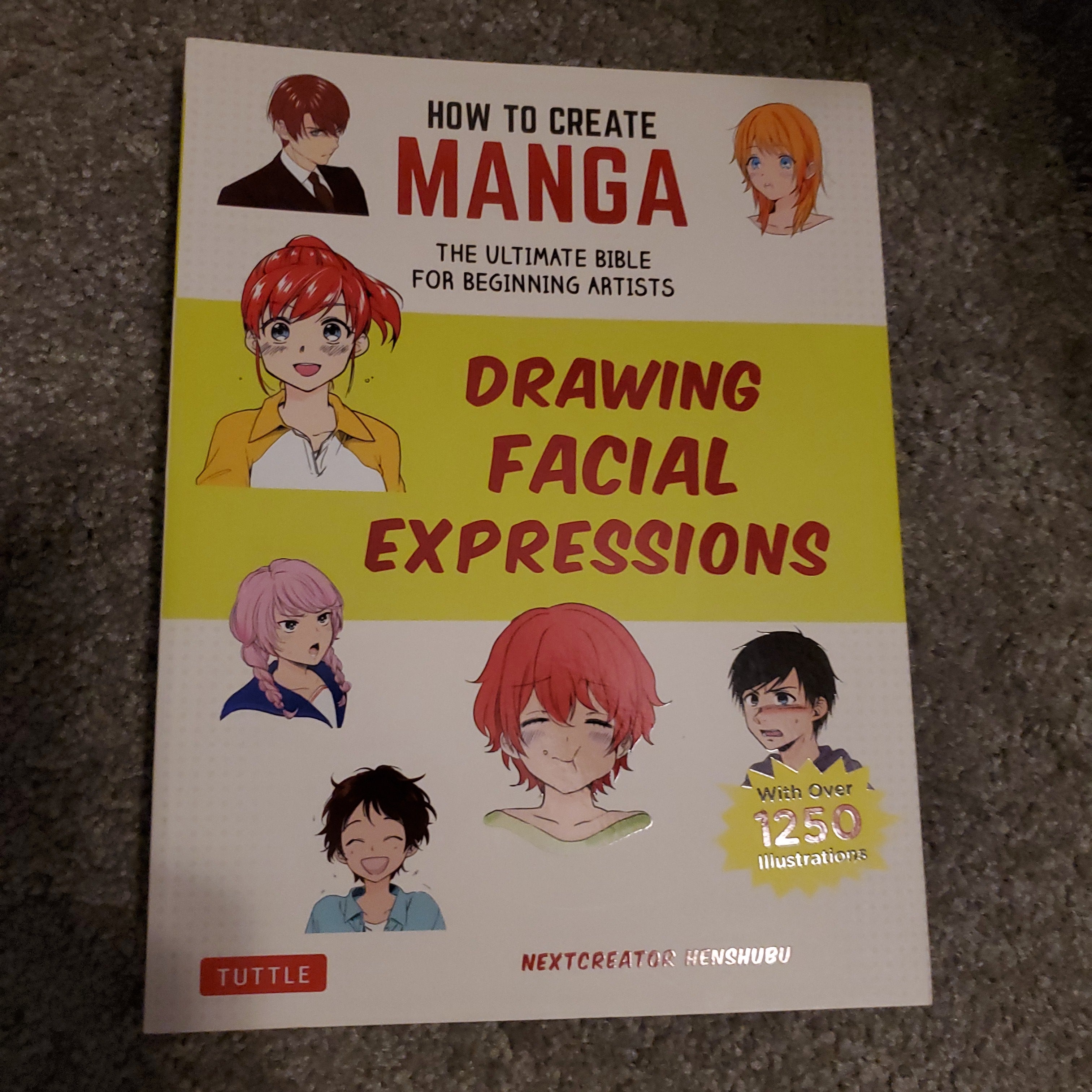 How to Create Manga: Drawing Facial Expressions