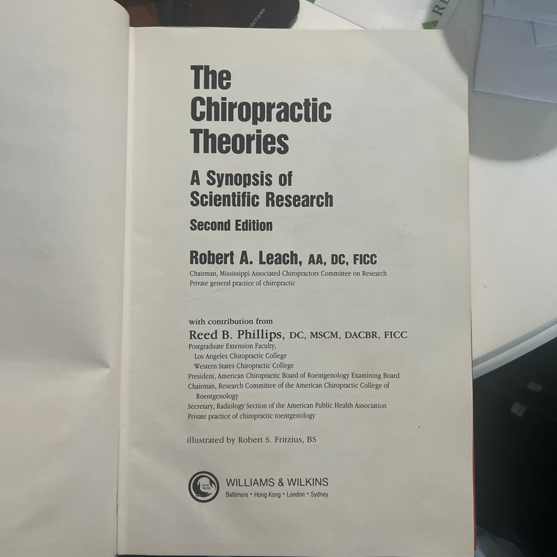 The chiropractic theories