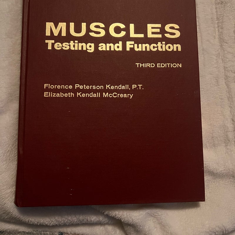 Muscles testing and function