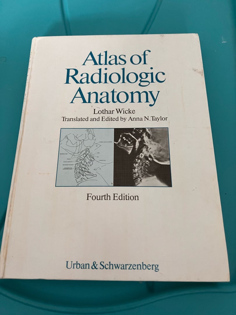 Atlas Rad Anatomy By Lothar Wicke, Hardcover | Pangobooks