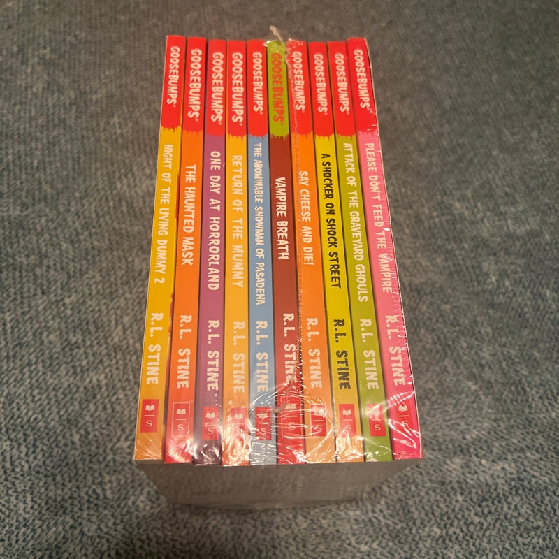 Goosebumps 10 Books Collection Series 1 (Classic Covers)