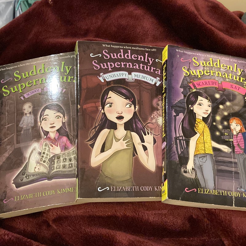 Bundle of 3 Suddenly Supernatural 