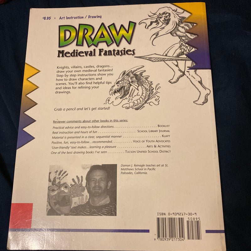 Draw Medieval Fantasies by Damon J. Reinagle, Paperback | Pangobooks