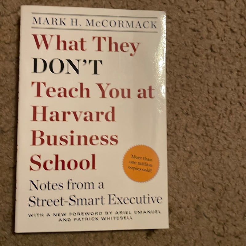 What they don't teach you at Harvard Business School