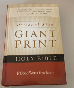 Personal Size Giant Print Holy Bible