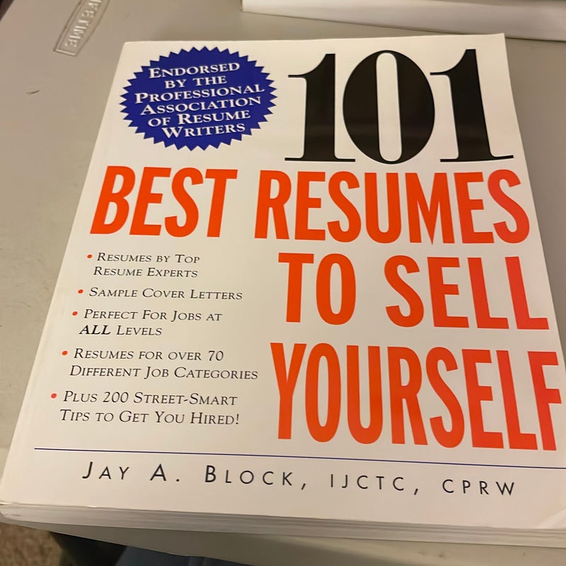 101 Best Resumes to Sell Yourself