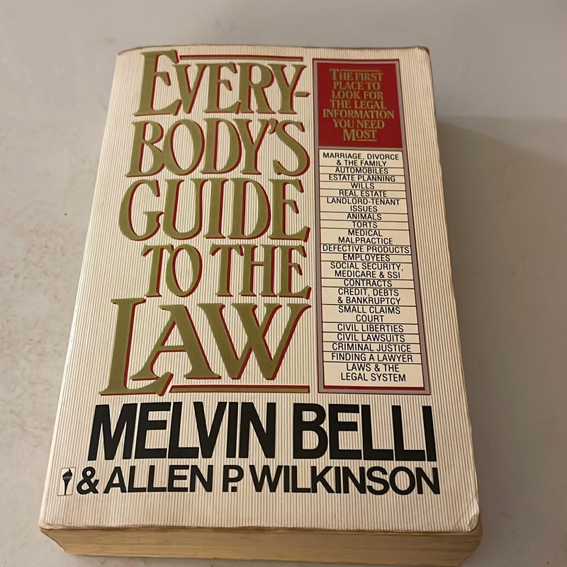 Everybody's Guide to the Law