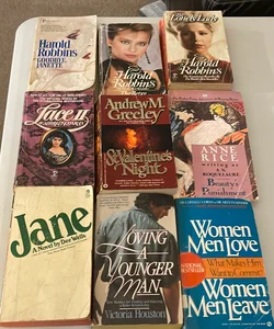 Bundle of 9 Books (Romance, Erotica, and one on relationships)