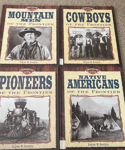Mountain Men of the Frontier plus 3 More Frontierland Book Set