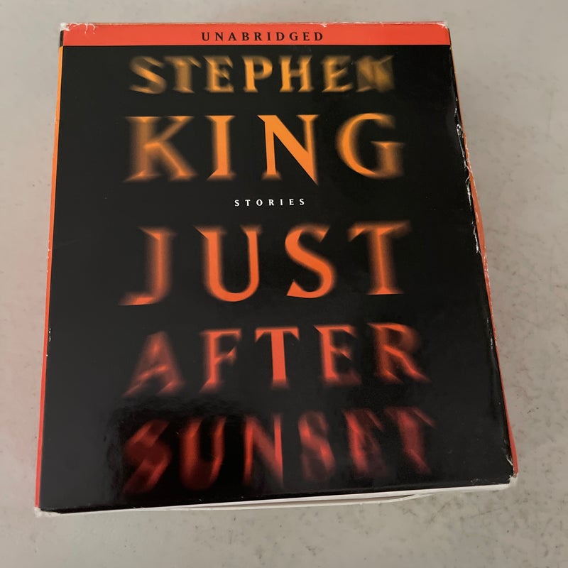Just after Sunset AUDIO BOOK